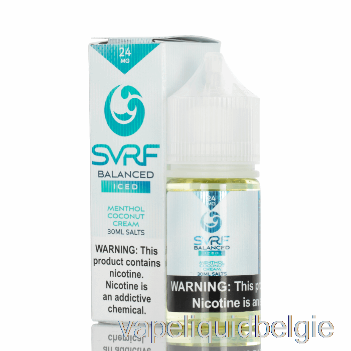 Vape-vloeistof Ijskoud Gebalanceerd - Svrf-zouten E-vloeistof - 30 Ml 48 Mg